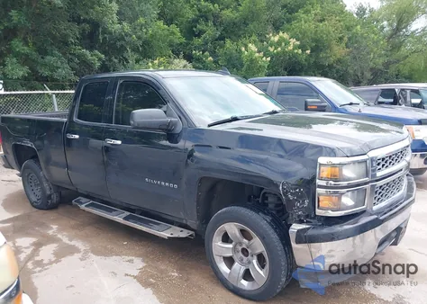 2015 Chevrolet Silverado 1500 Ls из США, поврежденный, VIN 1GCRCPEHXFZ387084
